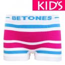 BETONES/KIDS AKER-BLUE/PINK(ブルー×ピンク)キッズ