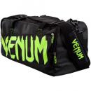 VENUM ベヌム VENUM SPARRING SPORT BAG (ブラック/ネオイエロー) VENUM 格闘技用バッグスポーツバッグ 大容量　かばん
